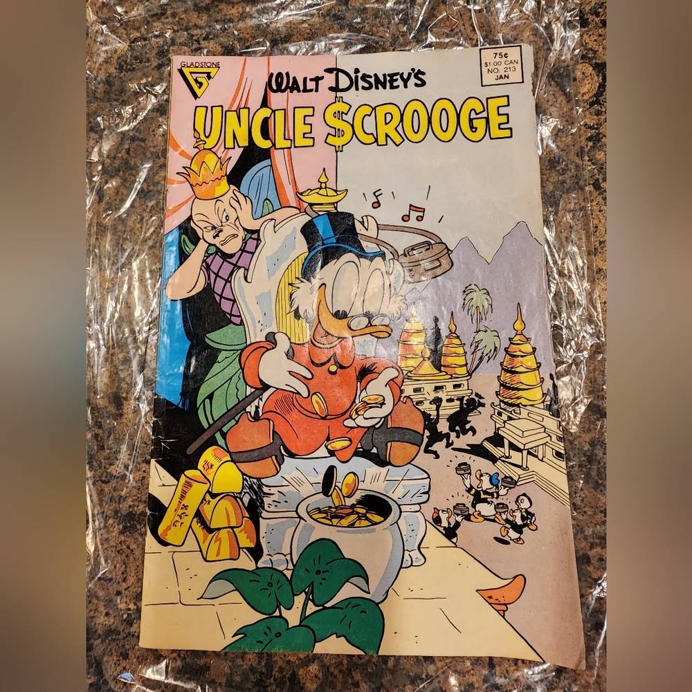 Vintage Walt Disney's Uncle Scrooge Comic Book